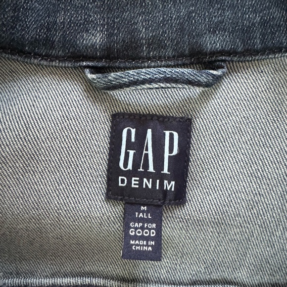 Gap Jean Jacket Women’s Medium Tall - Picture 2 of 2